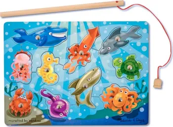 Hračka pro nejmenší Melissa & Doug Magnetická hra Mořský svět