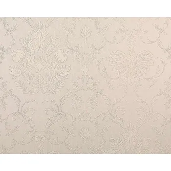 Tapeta A.S. Création | Vinylová tapeta na zeď Belle Epoque 5380-62 | 0,53 x 10,05 m | bílá + Bílá vinylová tapeta na stěnu 538062 v rozměru 0,53 x 10,05 m