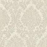 Vliesové tapety zámecký vzor hnědý na hnědém podkladu