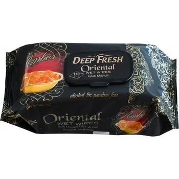 Odličovací ubrousek Deep Fresh Vlhčené ubrousky Oriental Amber 120 ks