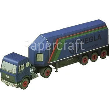Papírový model Papírový model - Mercedes Articulated Lorry (72416) - 107000252