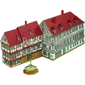 Papírový model Papírový model - Frechshaus Forchheim (72235) - 107000052