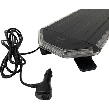 Autoelektronika SLIM LED rampa 770mm, oranžová, 12-24V, 36+96LED, ECE R65 sre5slim-770