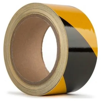 REFLECTIVE HAZARD TAPE žluto-černá