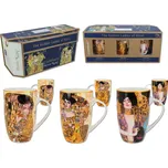 Carmani® Carmani - Sada 3 hrnků G. Klimt, The Kiss, Adele, Judith v dárkovém balení - 3*350 ml