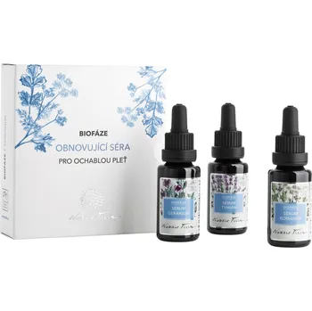 Pleťové sérum Nobilis Tilia Biofáze obnovující sérum pro ochablou pleť koriandr 3 x 20 ml 
