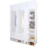 Max-i Modulární multifunkční skříň, bílá, ZAFOD