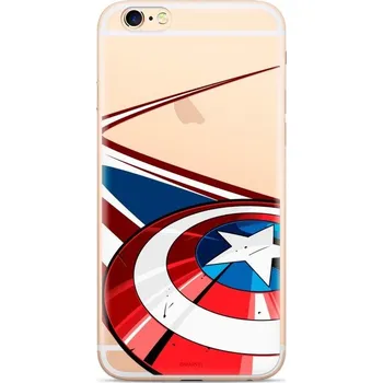 Pouzdro na mobilní telefon MARVEL Captain America Zadní Kryt pro Samsung G970 Galaxy S10e Transparent MPCCAPAM3103