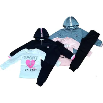 ITALSKÁ MÓDA DÍVČÍ TEPLÁKOVÁ SOUPRAVA "BEAT" Barva: šedá, Velikost: 16 let (176)