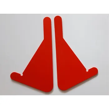 Jídelní židlička Dětská rostoucí židle Jitro Plus dub Barva volitelného klínu.: Červená