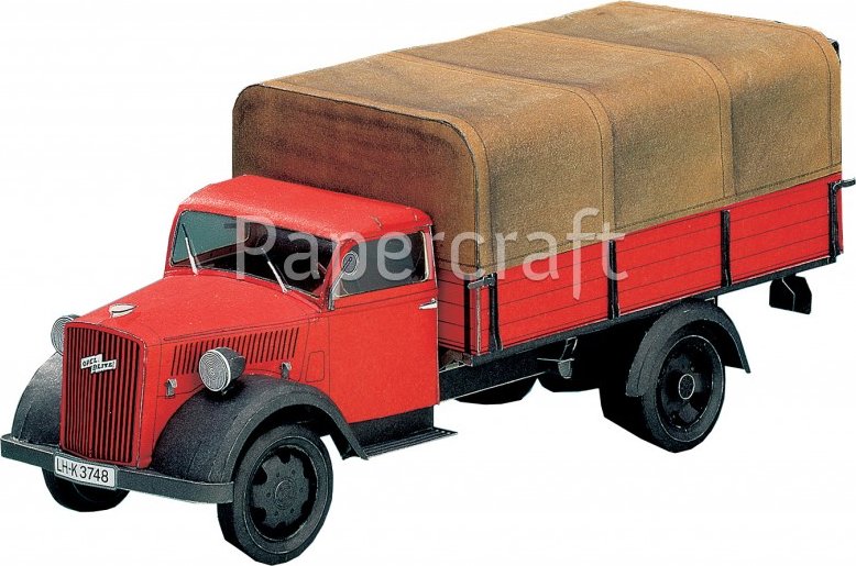 Papírový model - Opel Blitz (72486) - 107000015