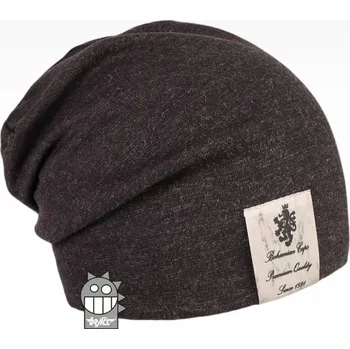 Čepice DRÁČE čepice Pastels double 40 černý melír velikost čepic: 52-54cm (5-7 let, RDX vel.5)