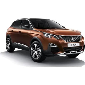 Nosič kol Příčníky Thule WingBar Edge Evo Peugeot 3008 SUV 2017-2024 s integrovanými podélníky
