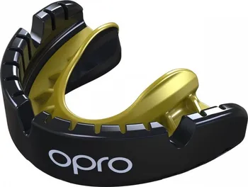Chránič zubu Opro Gold Braces černé