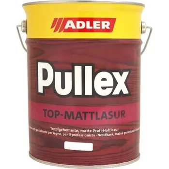 Lak na dřevo Adler PULLEX TOP-MATTLASUR W30 bezbarvá - Farblos Velikost balení: 0,75 l + dárek k objednávce nad 1000Kč