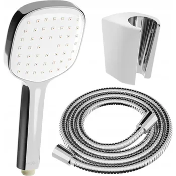 Sprchový set Mexen příslušenství - 1-bodový ruční sprchový set R-33, chrom/bílá, 785336052-02