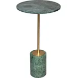 Zelený mramorový odkládací stolek DUTCHBONE Gunnar 37,5 cm