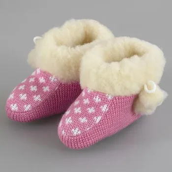 Dívčí obuv Dětské papučky Rudolf růžové 17-18