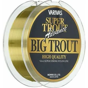 Vlasec Varivas Super Trout Advance Big Trout - 0,285mm, 6,3kg Zlatá 150m