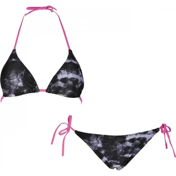 Dámské plavky Arena Clouds Triangle Bikini Black/Paparazzi 12 (M)