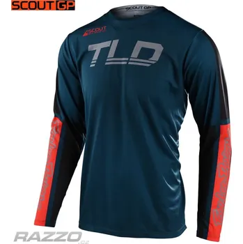 cyklistický dres Pánský dres TroyLeeDesigns GP Scout Off-Road Jersey Recon Marine 2022 XL
