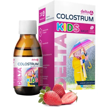 Delta Medical Colostrum Kids Jahoda tekuté 125 ml