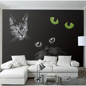 Tapeta Solution Media 3D tapeta - Kočičí oči MU1491 1 - Voděodolné plátno - Textilní tapeta omyvatelná - 250g/m2