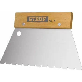 Průmyslové lepidlo STAUF hřebenová stěrka č. 5 (TKB B9)