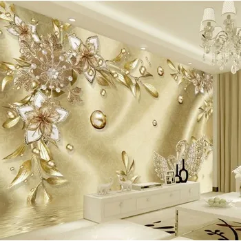 Fototapeta Solution Media 3D tapeta - Luxury tapeta s květy MU1684 3 - 3D Relief - Vliesová tapeta - 320g/m2