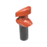 Kanalizační větrák Danubia EVO antracit 150 - komplet (PVC)