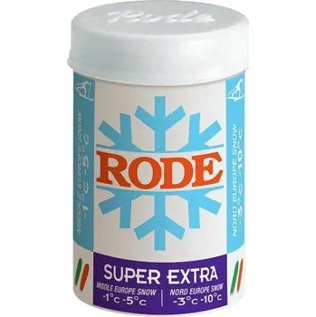 Lyžařský vosk vosk odrazový Rode P38 Blue Super Extra, -1/-5°C 111269