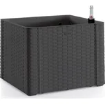 Truhlík na květiny NATURAL DELUXE 43 antracit Antracit