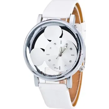 Prsten Mickey Mouse Mickey dětské náramkové hodinky Barvy: bílá