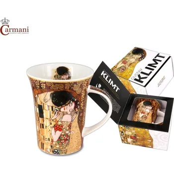 Carmani® Porcelánový hrnek GUSTAV KLIMT v dárkové krabičce - 350 ml
