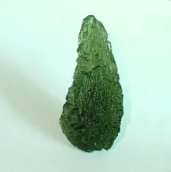 Drahý kámen Vltavín z Čech 52x24mm