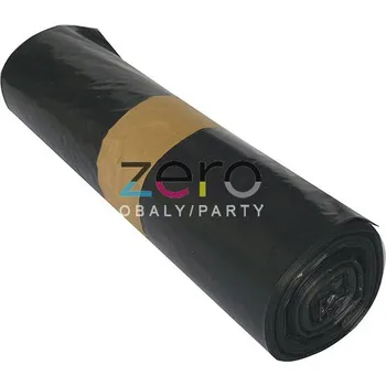 Pytle na odpadky Pytel LDPE 70x110 cm (40 µm) - černý recykl
