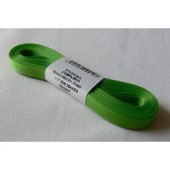 Stuha Stuha taftová 6 mm, jarní zeleň - 307