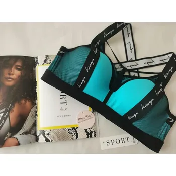 Podprsenka Dámská sportovní podprsenka Kinga SB-802 aqua 85A