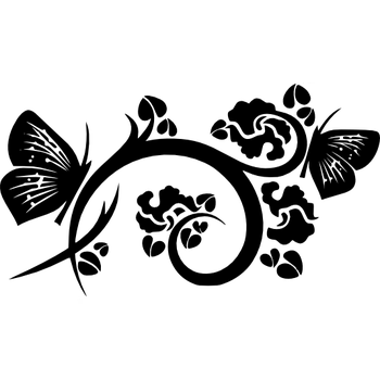 samolepka Merci-shop. Samolepka Motýlci 60 x 33 cm