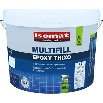 Spárovací hmota ISOMAT MULTIFILL-EPOXY THIXO Epoxidová spárovací dvousložková hmota, černá, 3 kg