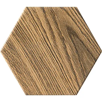 Obklad Burano hexagon wood - obkládačka šestihran 12,5x11 hnědá 6004477