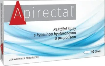 Intimní hygienický prostředek Farmina Apirectal čípky 10 ks