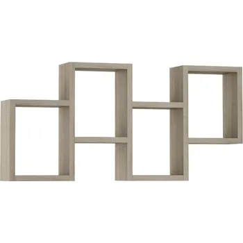 police Police nástěnná dub sonoma/čokoláda KATE P3