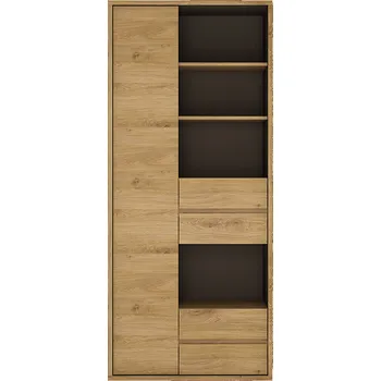 Knihovna Tempo Kondela Regál dub shetland, SHELDON TYP 12