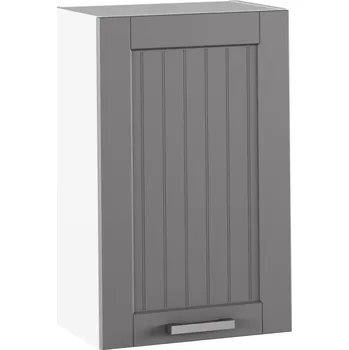 Kuchyňská skříňka Tempo Kondela Horní skříňka, tmavě šedá/bílá, JULIA TYP 5