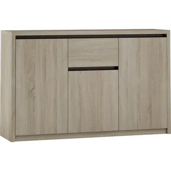 Komoda Komoda kombinovaná dub sonoma/čokoláda KATE K4