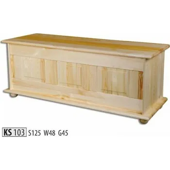 Drewmax Truhlice KS103 masiv (Barva dřeva: Olše)