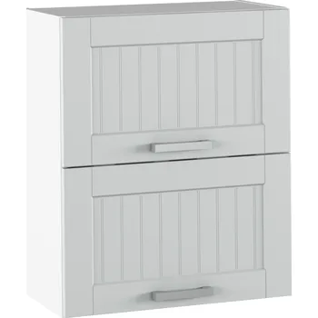 Kuchyňská skříňka Tempo Kondela Horní skříňka, světlešedá/bílá, JULIA TYP 7