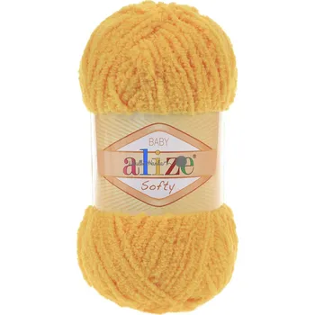 Příze Alize Softy 216 žlutá