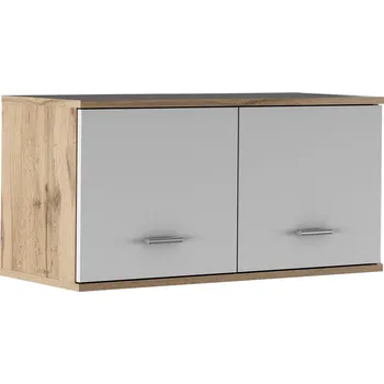 Komoda Tempo Kondela Nástavec TYP 8, dub wotan/bílá, CYRIL